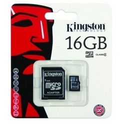 Kingstone Micro SD SDHC 16GB <span class="smallText">[40309]</span>